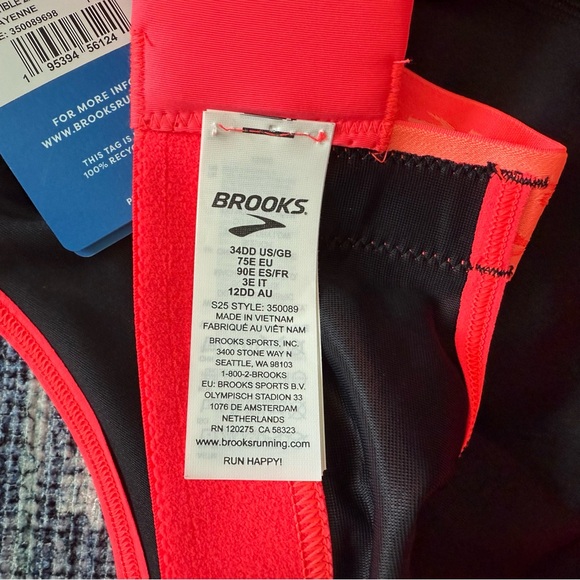 Brooks Convertible Sports Bra NEW - Picture 5 of 5